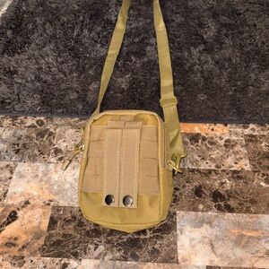 Tactical Tan Crossbody Bag